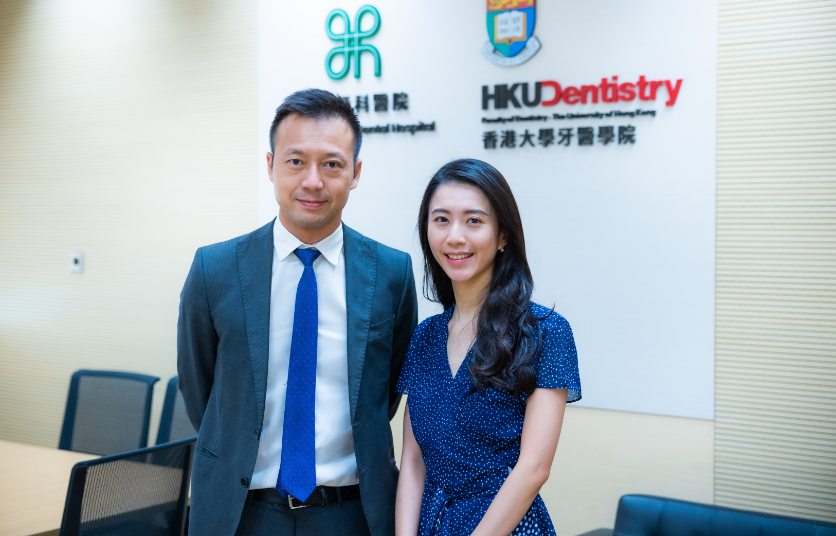 Dr Mike Leung and Dr Aileen Toh