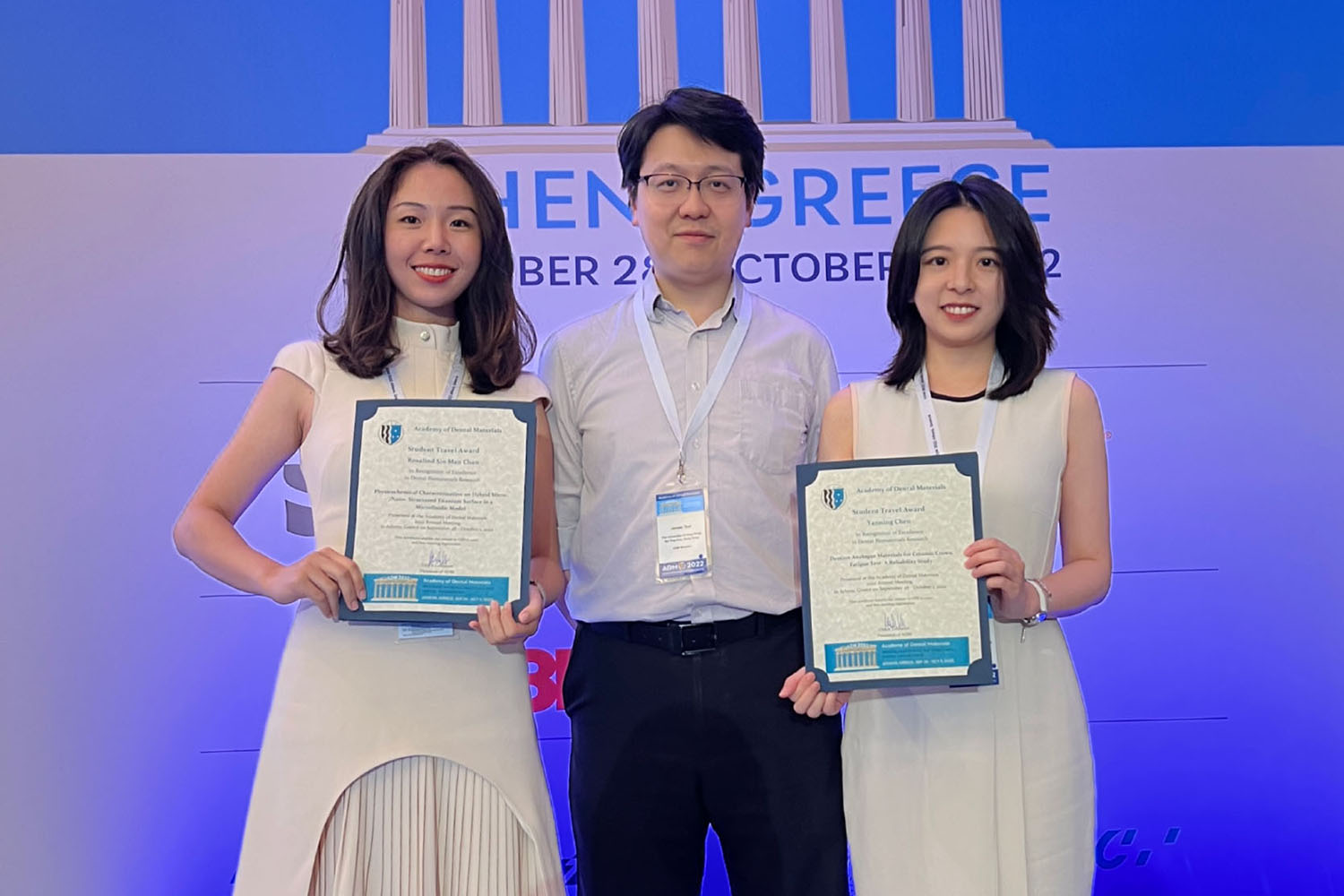 HKU Dental Materials Science Shines in Athens