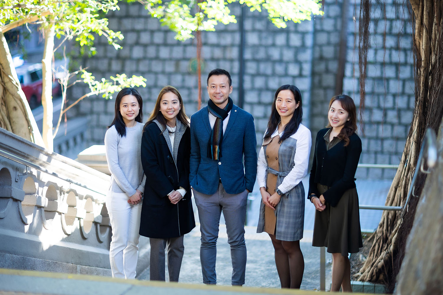 HKU Faculty of Dentistry, Dr Keira Chen, Dr Jasmine Chung, Dr Mike Leung, Dr Joan Wan and Dr Isla Fu