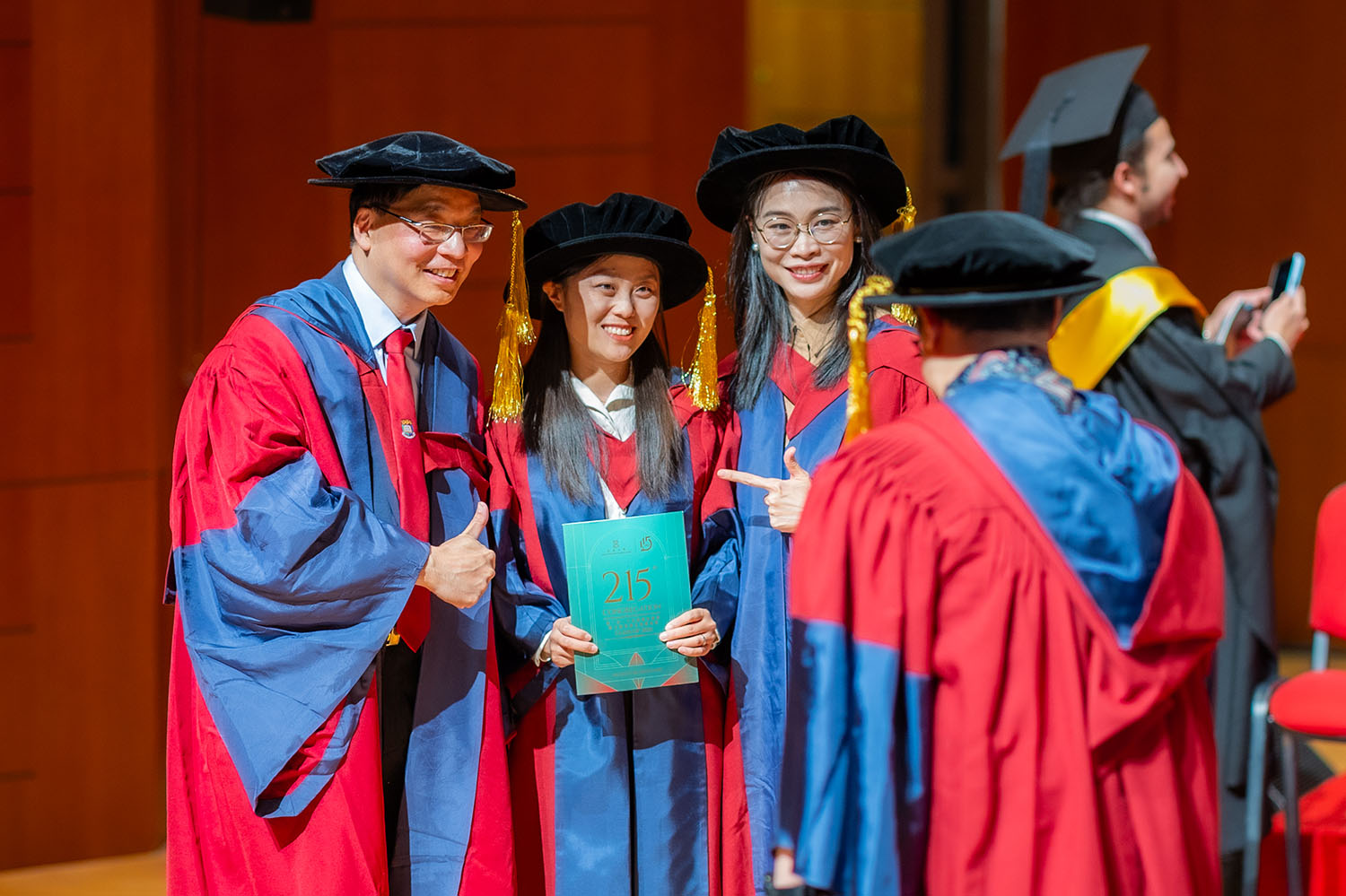 HKU Faculty of Dentistry, 215th Congregation Class of 2025, Professor Chun Hung Chu and Professor Ollie Yu