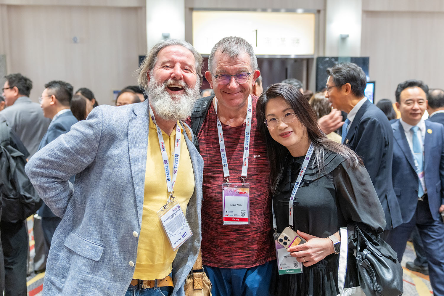HKU Faculty of Dentistry, HKIDEAS 2025, Professor Colman McGrath, Professor Angus Walls, Professor May Wong