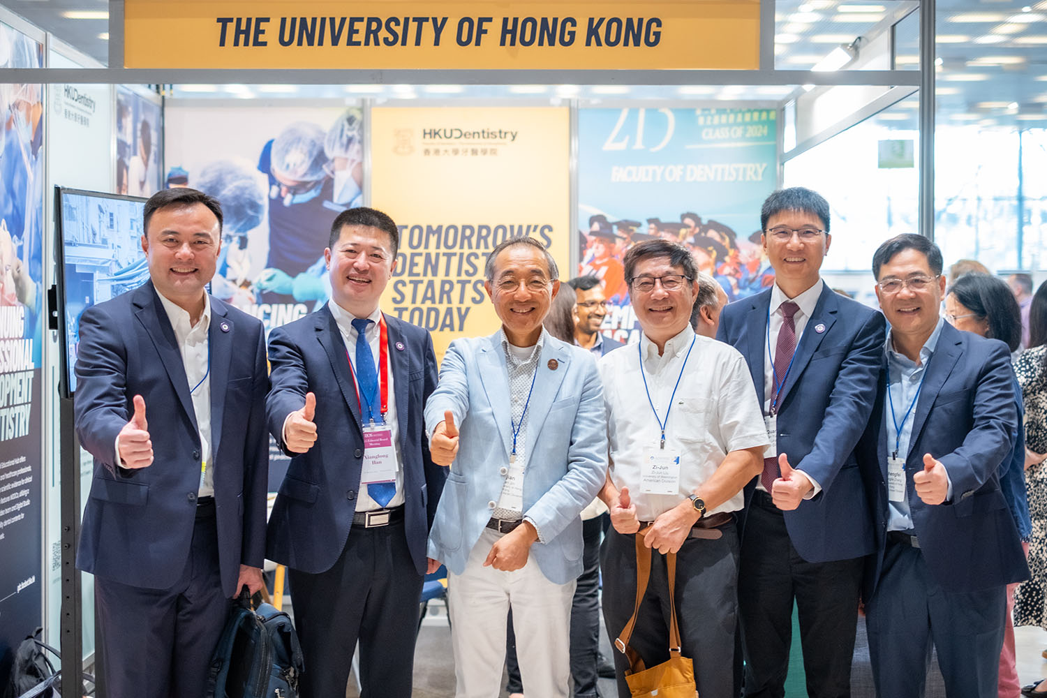 HKU Faculty of Dentistry, IADR, Professor Jin and Professor Chengfei Zhang