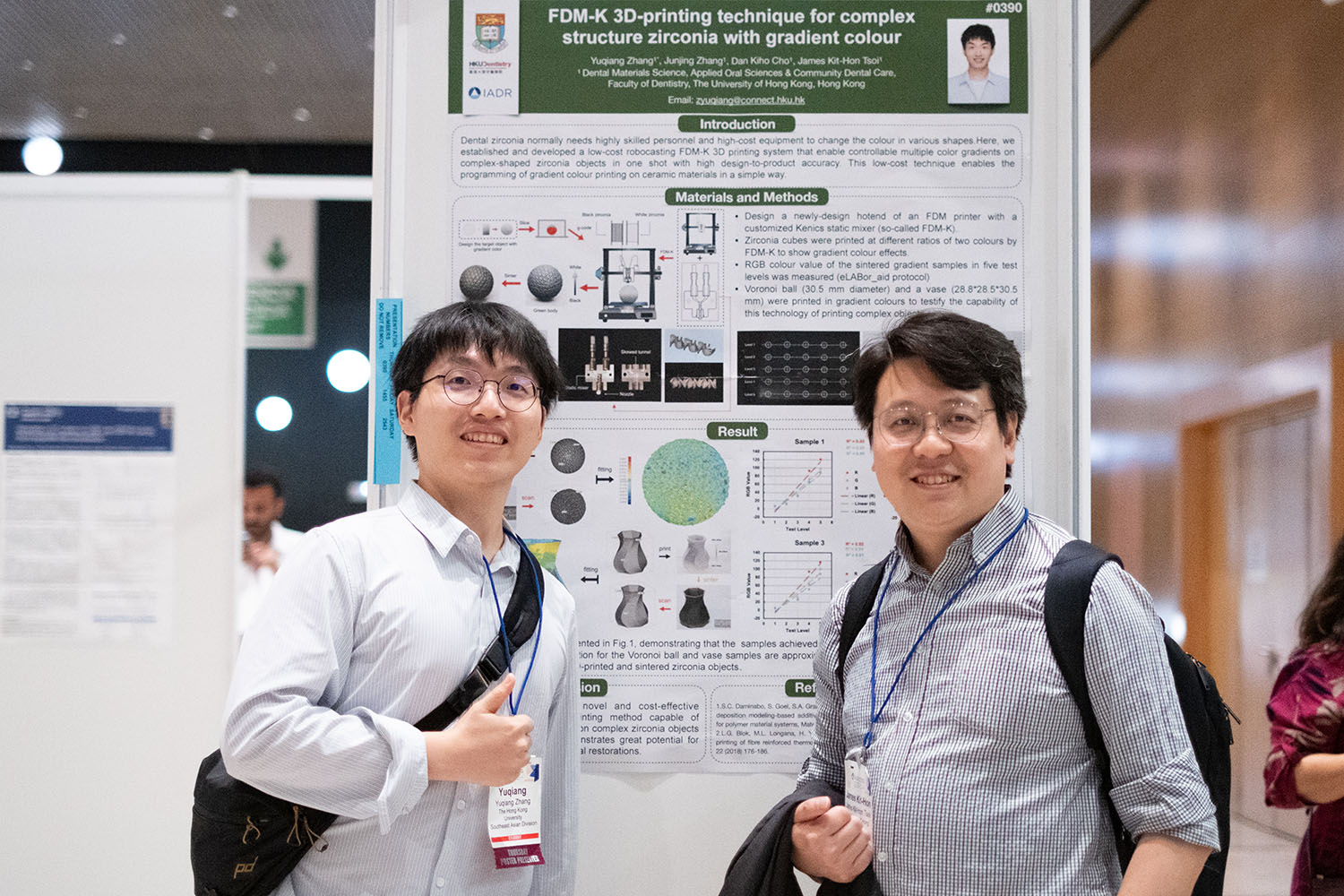 HKU Faculty of Dentistry, IADR, Professor James Tsoi