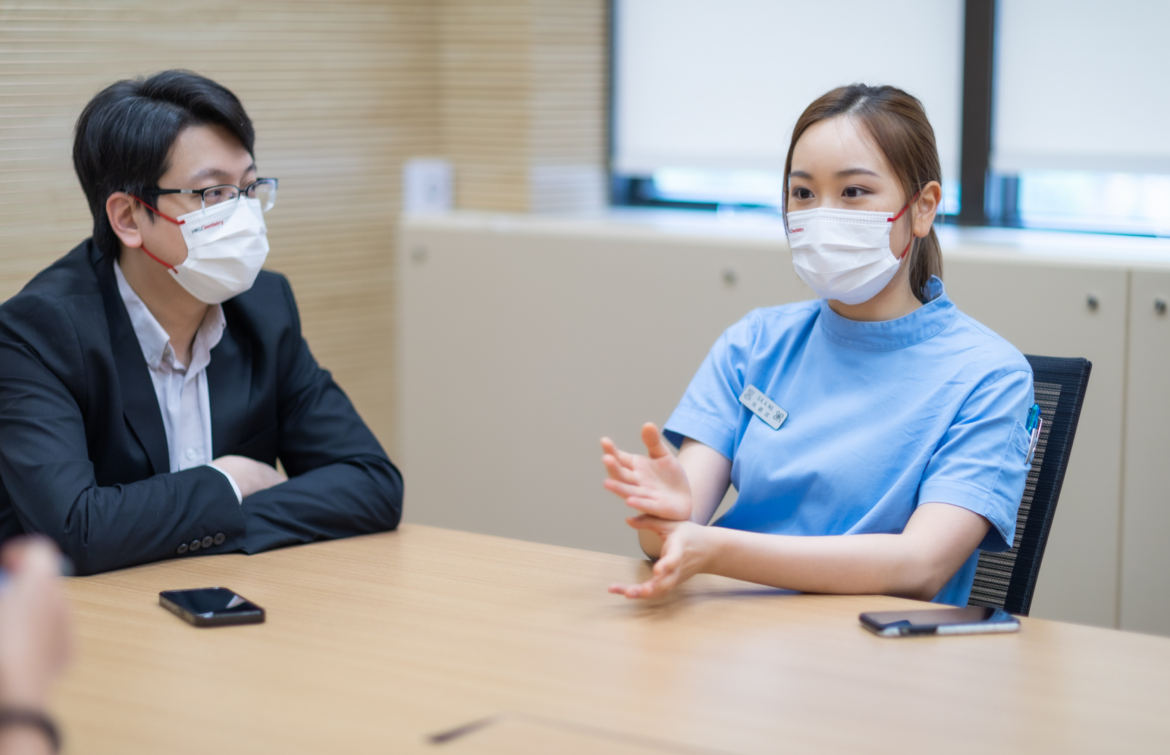 Dr James Tsoi and Miss Annette Ng